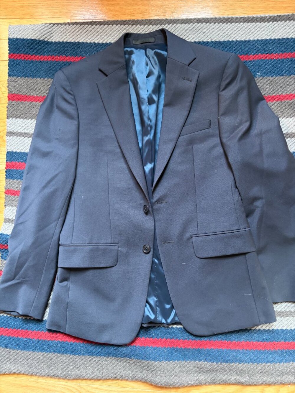 Calvin Klein Wool Tailored Blazer